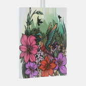 Hummingbird Garden Glas Ornament (Voorkant Rechts)