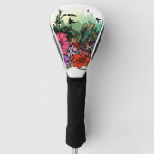 Hummingbird Garden Golfheadcover (Voorkant)