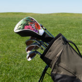 Hummingbird Garden Golfheadcover (Insitu)