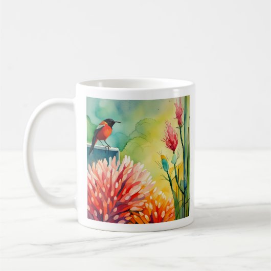 Hummingbird Garden Koffiemok (Links)