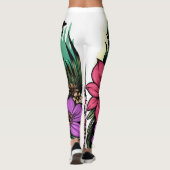Hummingbird Garden Leggings (Achterkant)