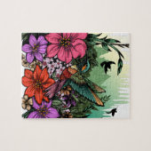 Hummingbird Garden Legpuzzel (Horizontaal)