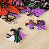 Hummingbird Garden Legpuzzel (Zijkant)