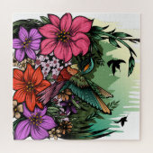 Hummingbird Garden Legpuzzel (Horizontaal)