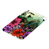 Hummingbird Garden Magneet (Linkerzijde)