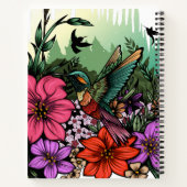 Hummingbird Garden Notitieboek (Achterkant)