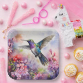 Hummingbird Garden Papieren Bordje (Feest)