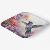 Hummingbird Garden Papieren Bordje (Gebogen)