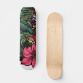 Hummingbird Garden Persoonlijk Skateboard (Voorkant)