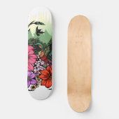 Hummingbird Garden Persoonlijk Skateboard (Voorkant)