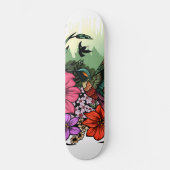 Hummingbird Garden Persoonlijk Skateboard (Voorkant)