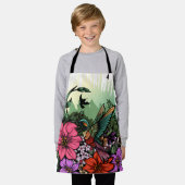 Hummingbird Garden Schort (Gedragen)