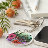 Hummingbird Garden Sleutelhanger (Voorkant Rechts)