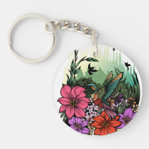 Hummingbird Garden Sleutelhanger
