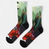 Hummingbird Garden Sokken (Links)