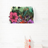 Hummingbird Garden Spandoek (Insitu)
