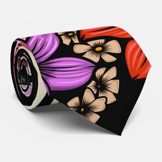 Hummingbird Garden Stropdas (Opgerold)