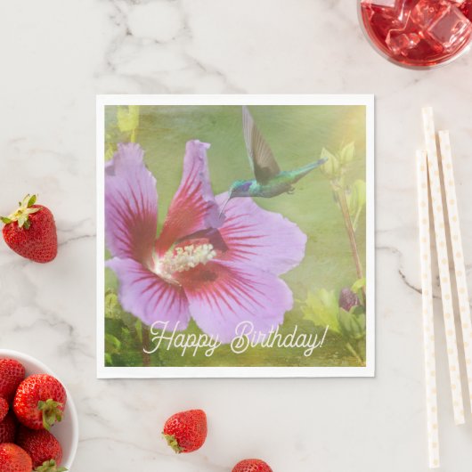 Hummingbird Gathering Nectar Servet (Insitu)