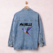 HUMMINGBIRD GEPERSONALISEERDE ART Denim jas Jacket (Hangar)