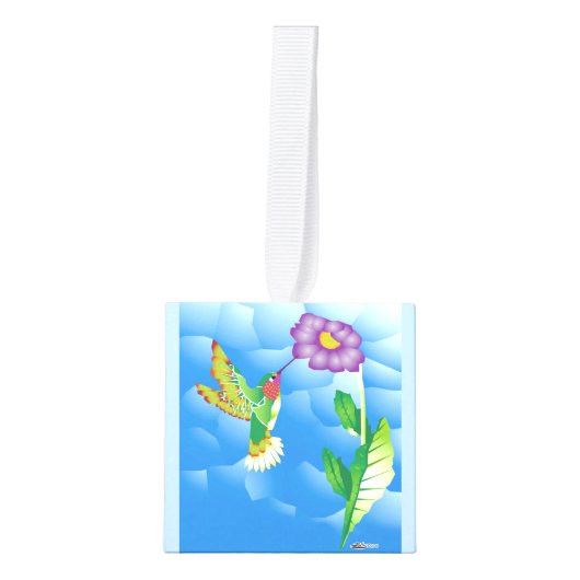 Hummingbird: gestileerd decoratie (Voorkant)