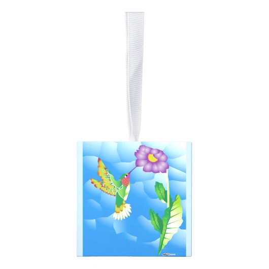 Hummingbird: gestileerd decoratie (Rechts)