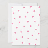 Hummingbird Girls Verjaardagsfeestje Uitnodiging R (Achterkant)