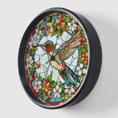 Hummingbird Glas in lood Style Wall (Hoek)