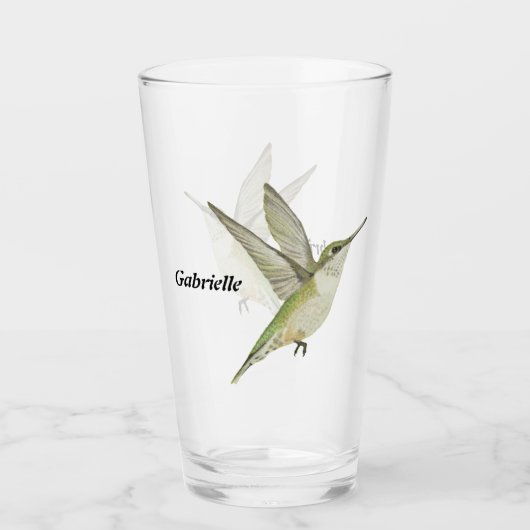Hummingbird Glass Glas (Voorkant)