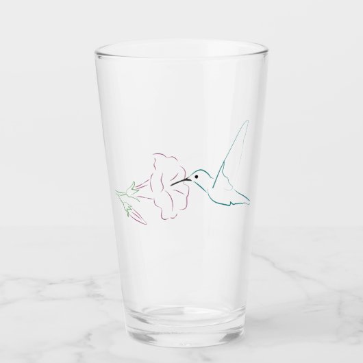 Hummingbird Glass Glas (Voorkant)