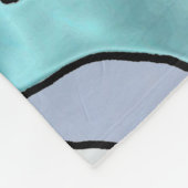 Hummingbird Goldfish Reflection Art Fleece Blanket (Hoek)