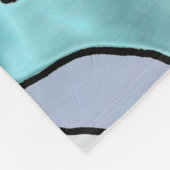 Hummingbird Goldfish Reflection Art Fleece Blanket Deken (Hoek)