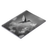 Hummingbird Grace Flower Bloom Notitieboek (Linkerzijde)