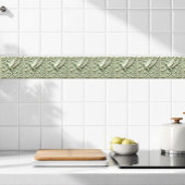 Hummingbird groen Harmonie - links Keramische tege Tegeltje