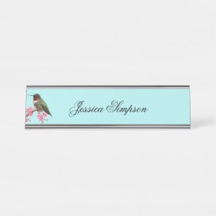 Hummingbird Hangende naam Bord naamplaat