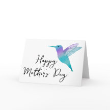 Hummingbird Happy Moederdag Greeting