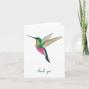 Hummingbird Hartelijk dank Bedankkaart