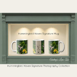 Hummingbird Haven Natuur Mok Cadeau