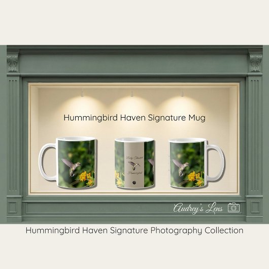 Hummingbird Haven Natuur Mok Cadeau