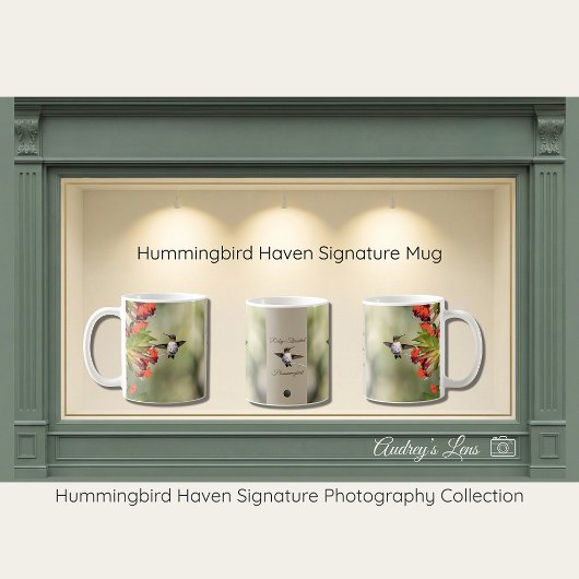 Hummingbird Haven Natuur Mok Cadeau