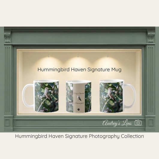 Hummingbird Haven Natuur Mok Cadeau