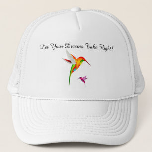 Hummingbird Haven Trucker Hat Pet
