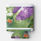 Hummingbird Hawk Moth en Lilacs Blikjeskoeler (Achterkant)