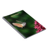 Hummingbird hawk-moth hovering notitieboek (Rechterzijde)