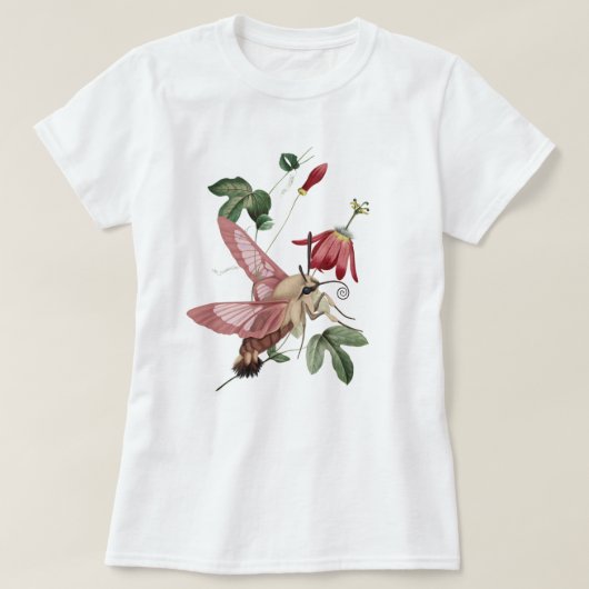 Hummingbird Hawk Moth T-shirt (Design voorkant)