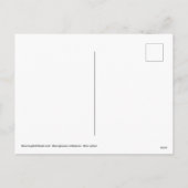 Hummingbird Hawk-moth-vlinder tijdens de vlucht Feestdagenkaart (Achterkant)