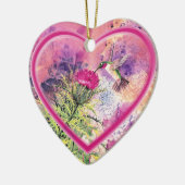 Hummingbird Heart Ornament (Links)