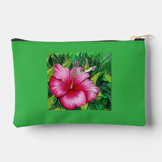 Hummingbird Hibiscus Etui (Achterkant)