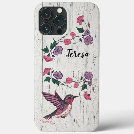 Hummingbird Hoesje-Mate iPhone Case (Achterkant)