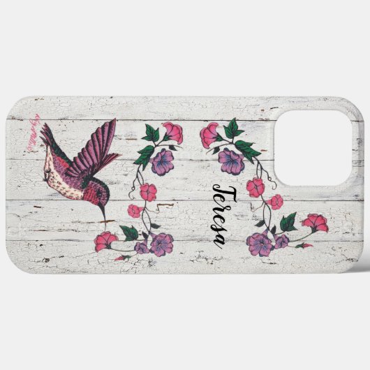 Hummingbird Hoesje-Mate iPhone Case (Achterkant (horizontaal))