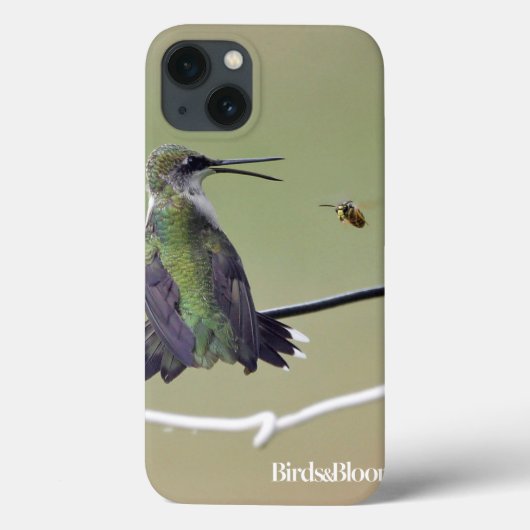 Hummingbird & Honey Bee Case-Mate iPhone Case (Achterkant)